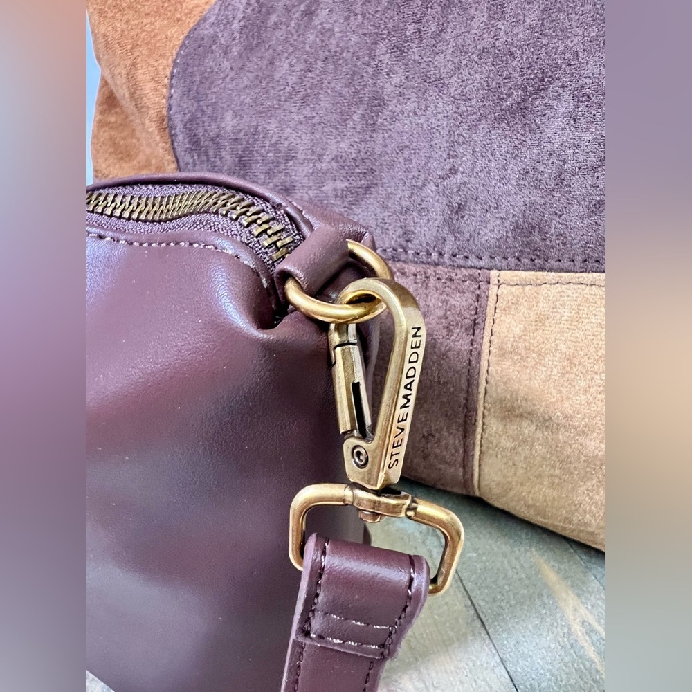 Steve Madden Patchwork Hobo Bag Set - Picture 9 of 9